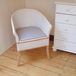 Basketweave Commode Chair