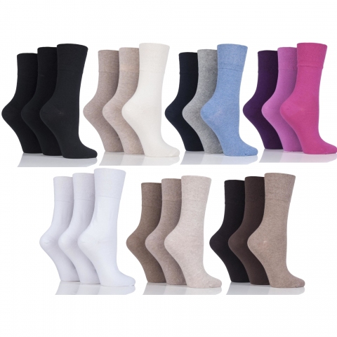 Ladies Diabetic Gentle Grip Socks from Prime Comfort Mobility