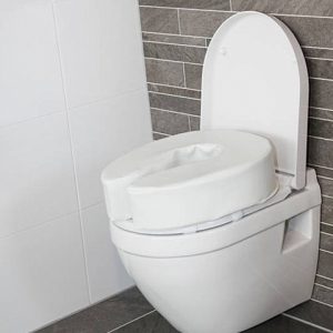 Padded Raised Toilet Seat - 4 inch