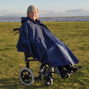 Splash Wheelchair Poncho - Sleeved